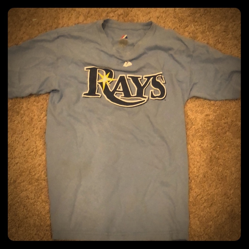 Rays Zobrist tee jersey good condition